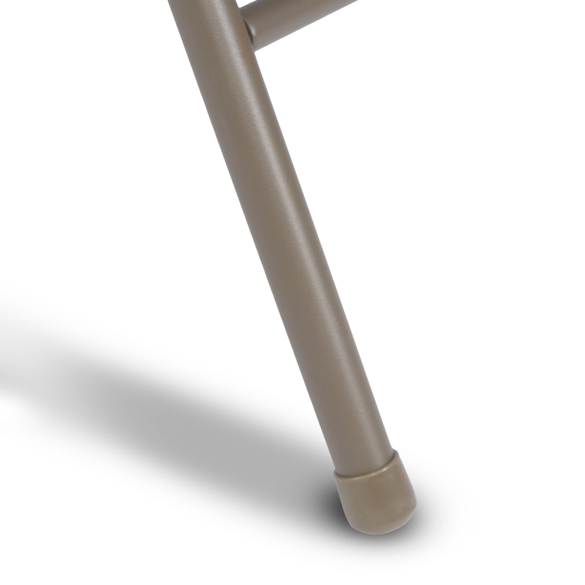 Folding Fabric Office Dining Chair - Grey / Beige