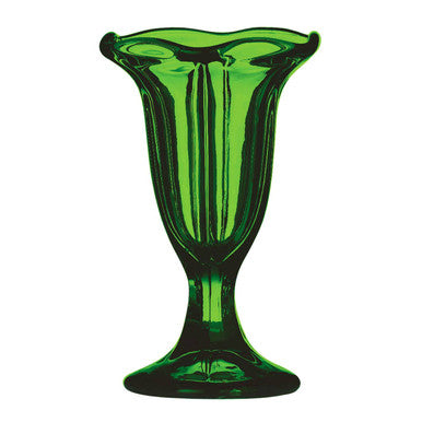 Vidrio Green Coloured Glass Sundae Dish
