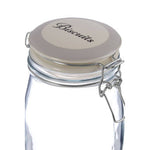 Diego Biscuit Glass Storage Jar 1500ml