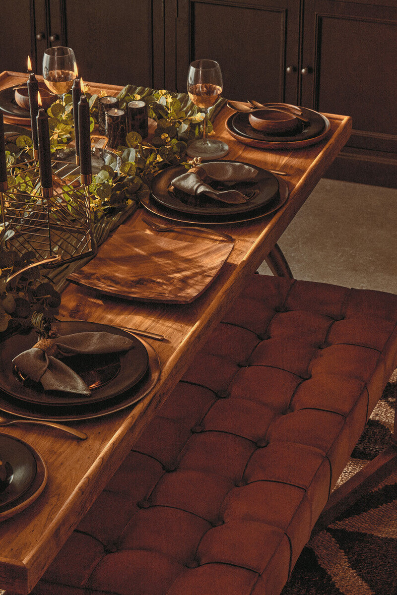 Set Of Four Brass Finish Napkin Rings