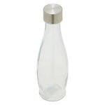 Dayla Clear Glass 550Ml Bottle With Metal Lid