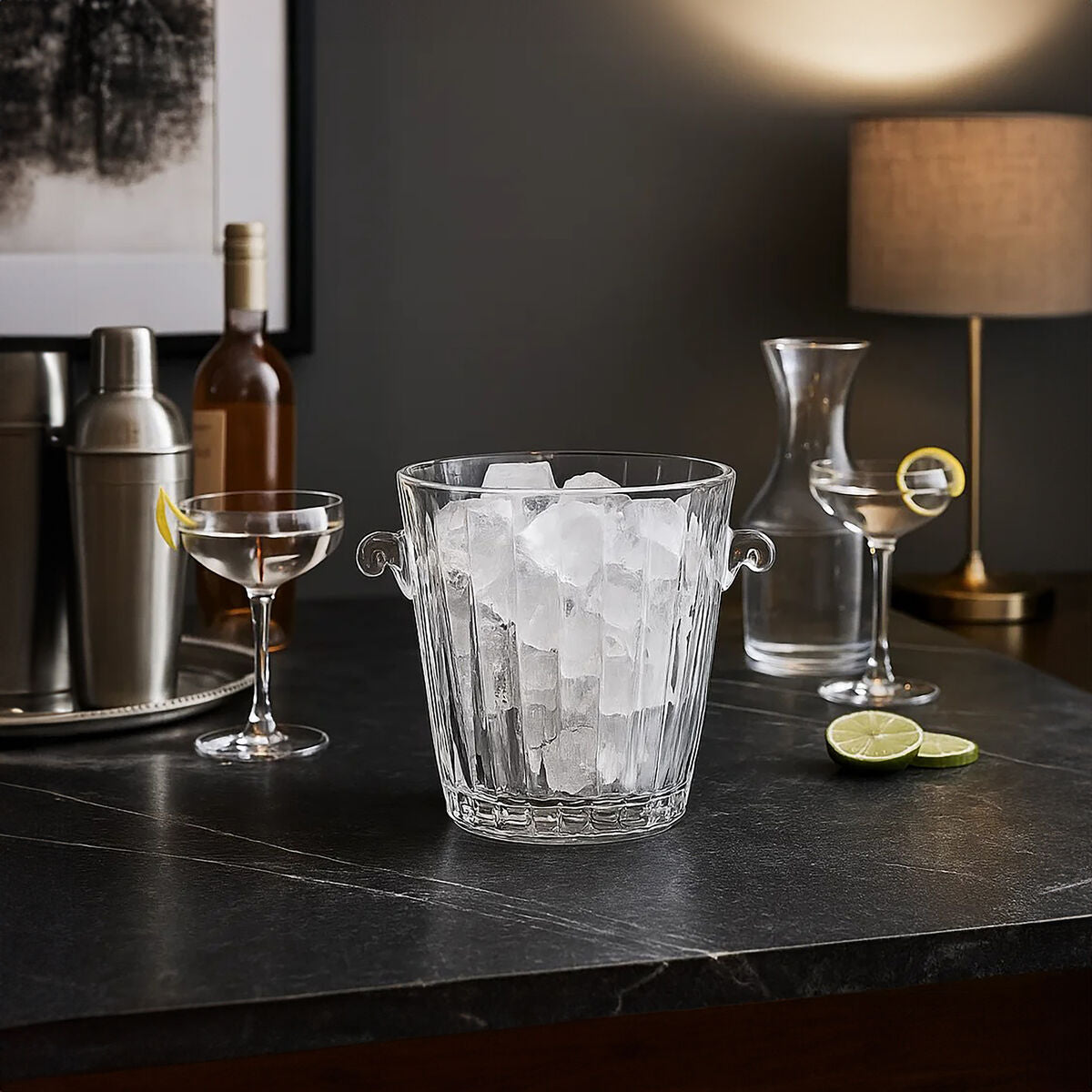 Beaufort Crystal Ice Bucket