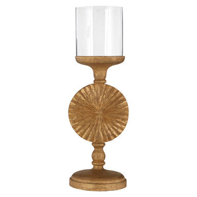 Bati Fluted Disc Candle Holder