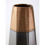Jet Large Metallic Vase