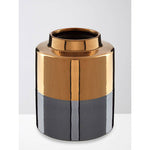 Stellar Dual Tone Small Metallic Finish Vase