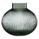 Nullah Large Smoked Grey Glass Vase