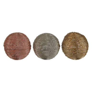 Hege Set of 3 Small Decorative Balls