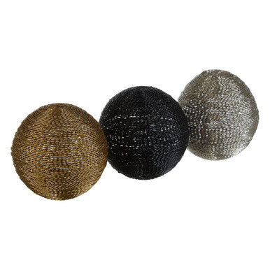 Hege Set Of 3 Large Decorative Balls