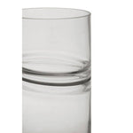 Optik Clear Glass Tall Vase