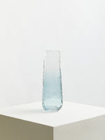 Brock Large Blue Ombre Glass Vase