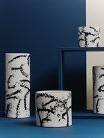 Sorrell Small Black And White Ceramic Vase