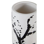 Sorrell Small Black And White Ceramic Vase