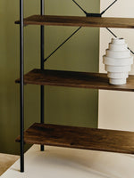 Fabia White Large Step Design Vase