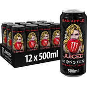 Monster Energy Drink - Bad Apple Juice 12 x 500ml Drinks Partner