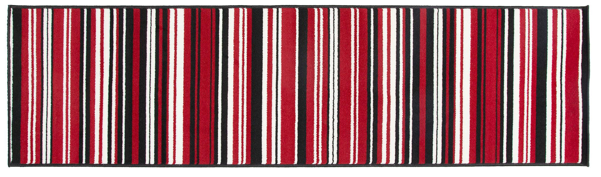 Red Lines Hard Wearing Runner Mat - Texas Stair Runner Rug Masters