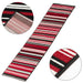 Red Lines Stair Runner / Kitchen Mat - Texas (Custom Sizes Available)-5056150271192-Bargainia.com