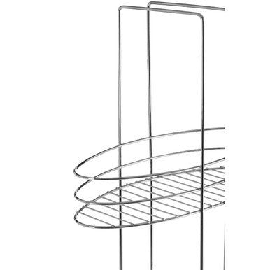 Dara 3 Tier Chrome Bathroom Organiser