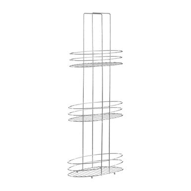 Dara 3 Tier Chrome Bathroom Organiser