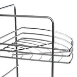 Dara 5 Tier Chrome Corner Storage Rack