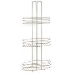 Dara 3 Tier Gold Plated Storage Rack