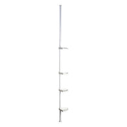 Linnea Telescopic Storage 4 Tier Corner Shelf