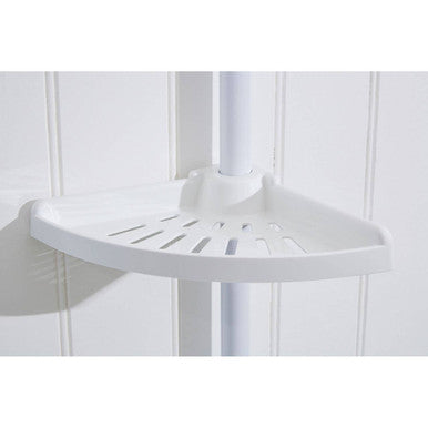 Linnea Telescopic Storage 4 Tier Corner Shelf