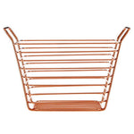 Shine Small Gold Finish Wire Basket