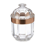 Guan Small Rose Gold Acrylic Storage Jar