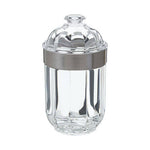 Guan Medium Silver Acrylic Storage Jar