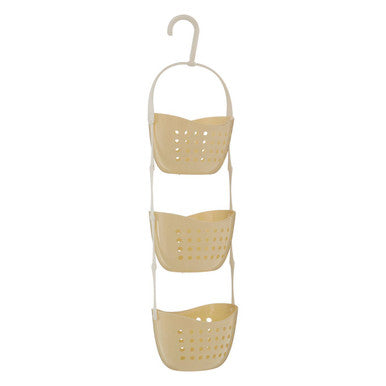 Dara 3 Tier Cream Shower Caddy