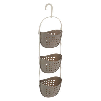 Dara 3 Tier Grey Shower Caddy
