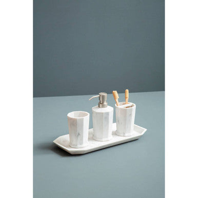 Riviera Marble Effect Vanity Tray