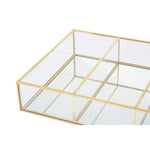 Beauty 3 Compartments Clear Glass Makeup Organiser