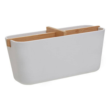 Canyon White 4 Section Organiser