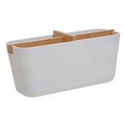 Canyon White 4 Section Organiser