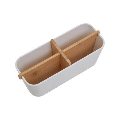 Canyon White 4 Section Organiser