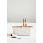 Canyon White 4 Section Organiser