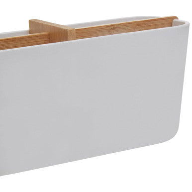 Canyon White 4 Section Organiser