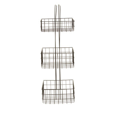 Kirby Three Tier Black Storage Caddy