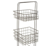 Kirby Three Tier Black Storage Caddy
