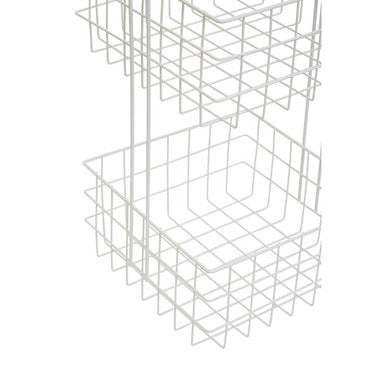 Kirby Three Tier White Storage Caddy