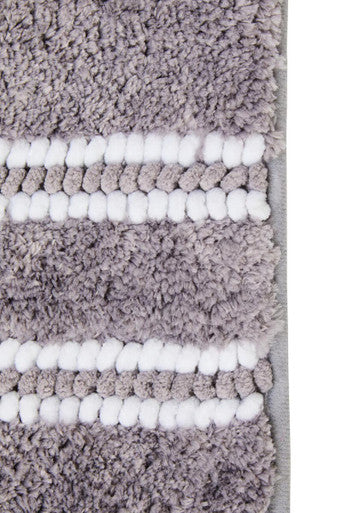 Soak Small Light Grey Bath Mat