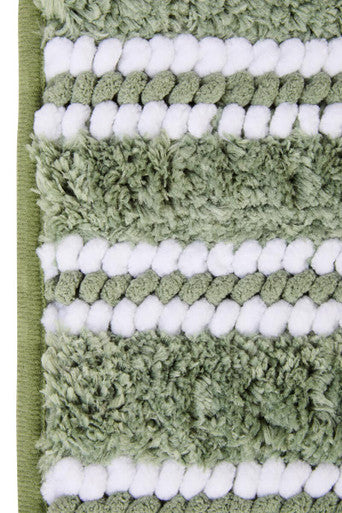 Soak Large Sage Green Bath Mat