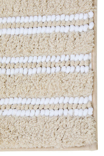 Soak Large Light Beige Bath Mat