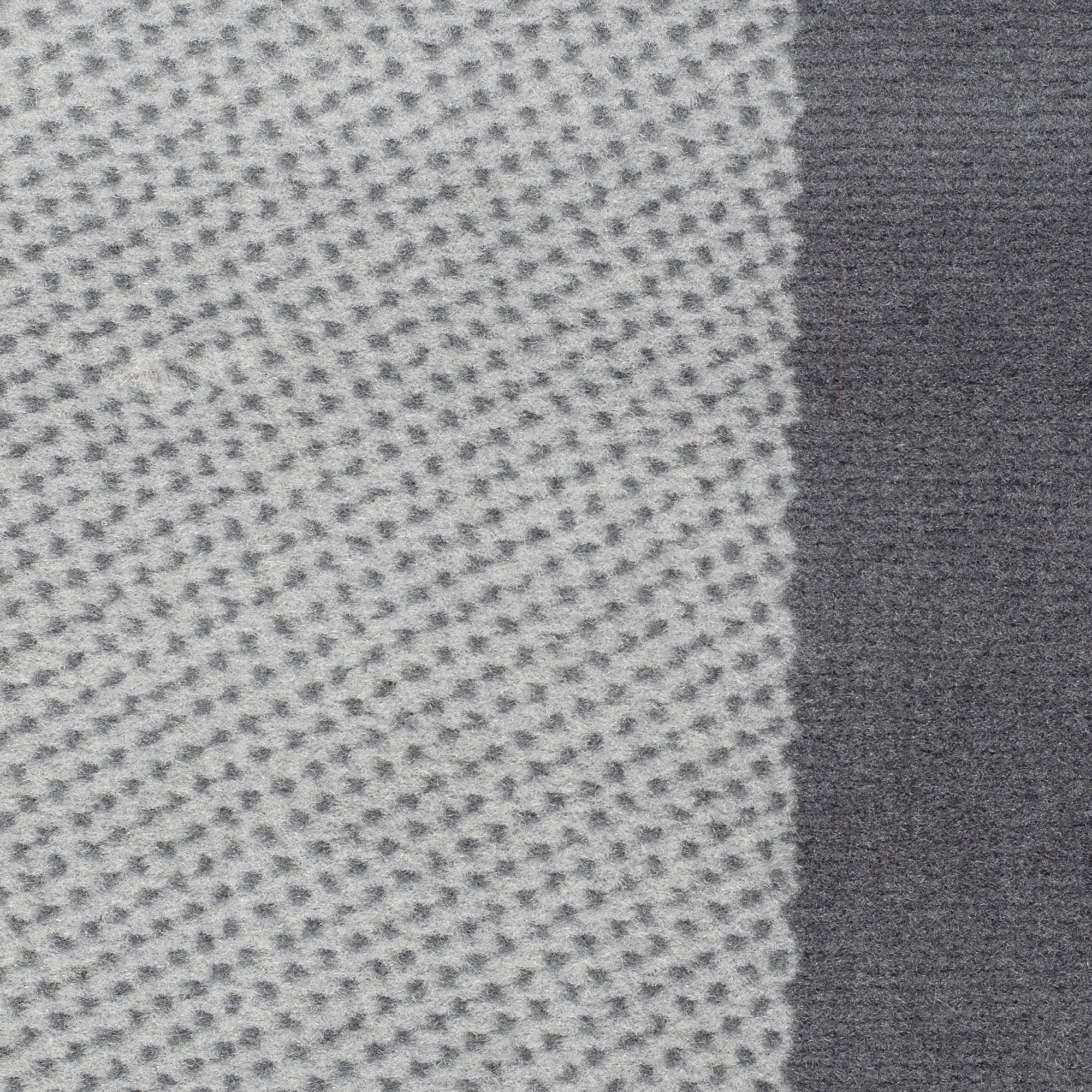 Hard Wearing Hessian Backed Stair Runner Kitchen Mat - Texas Grey Border Stair Runner Rug Masters