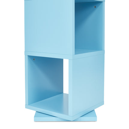 360° Rotating Storage Tower Cabinet - Teal