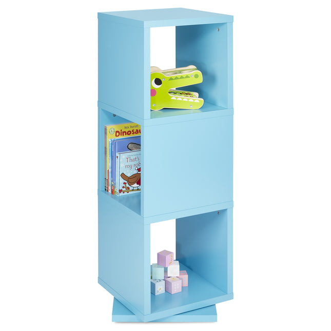 360° Rotating Storage Tower Cabinet - Teal