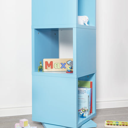 360° Rotating Storage Tower Cabinet - Teal