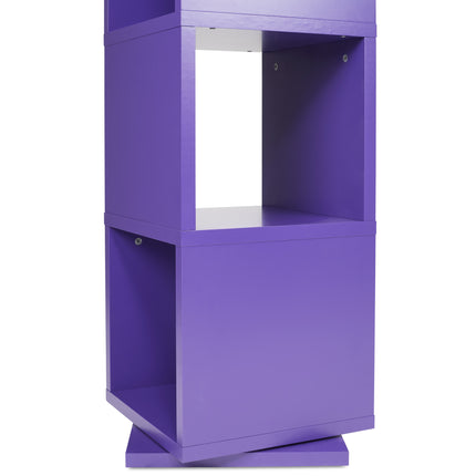 360° Rotating Storage Tower Cabinet - Purple