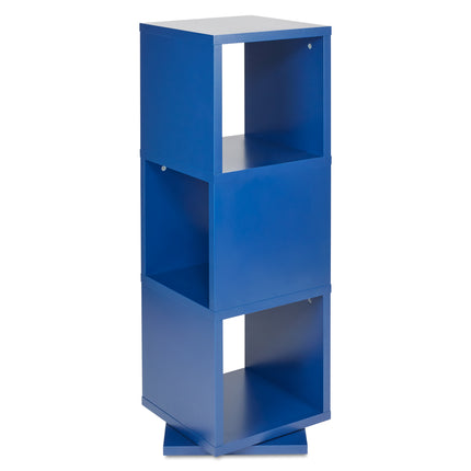 360° Rotating Storage Tower Cabinet - Blue